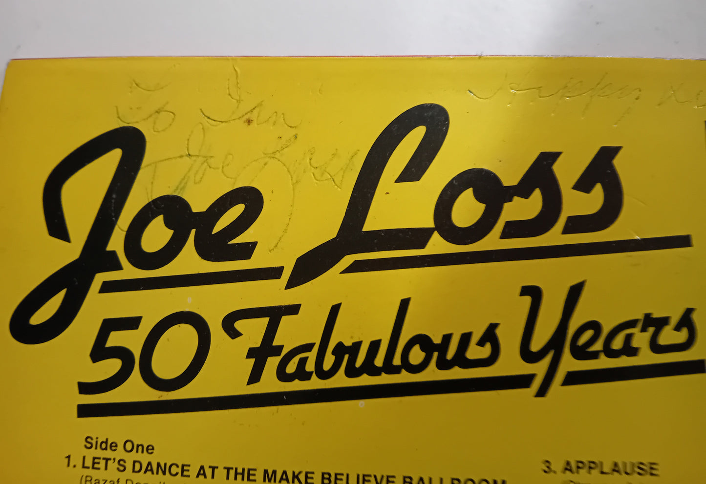 Joe Loss – Joe Loss 50 Fabulous Years (EMI 1980) 12" vinyl LP VG/VG