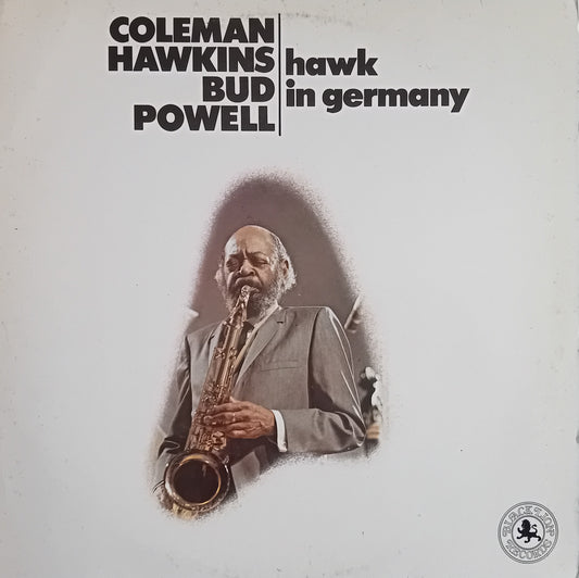 Coleman Hawkins & Bud Powell – Hawk In Germany (Black Lion 1972) 12" vinyl LP VG/VG