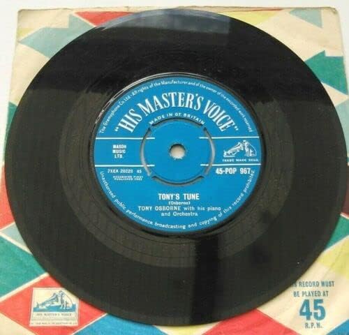 Tony Osborne With His Piano And Orchestra ‎– Tony´s Tune (HMV 1962) 7" vinyl single VG/VG