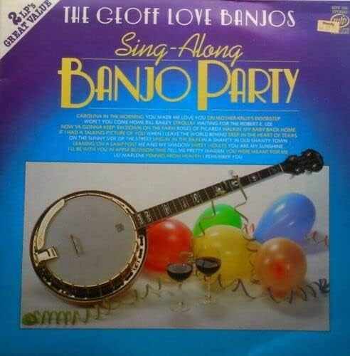 The Geoff Love Banjos – Sing-Along Banjo Party (MFP 1981) 2x12" vinyl LP VG/VG