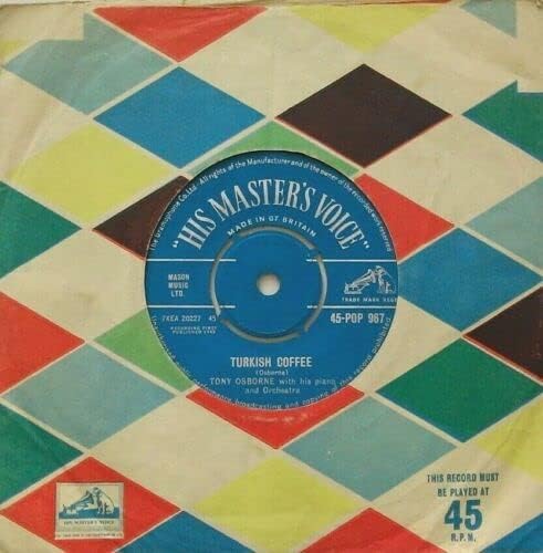 Tony Osborne With His Piano And Orchestra ‎– Tony´s Tune (HMV 1962) 7" vinyl single VG/VG
