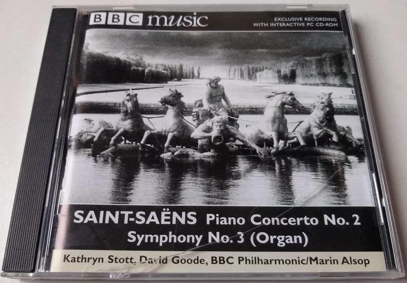 Saint-Saëns, Kathryn Stott, David Goode, BBC Philharmonic ‎– Piano Concerto No. 2 / Symphony No. 3 (Organ) (2000) CD album