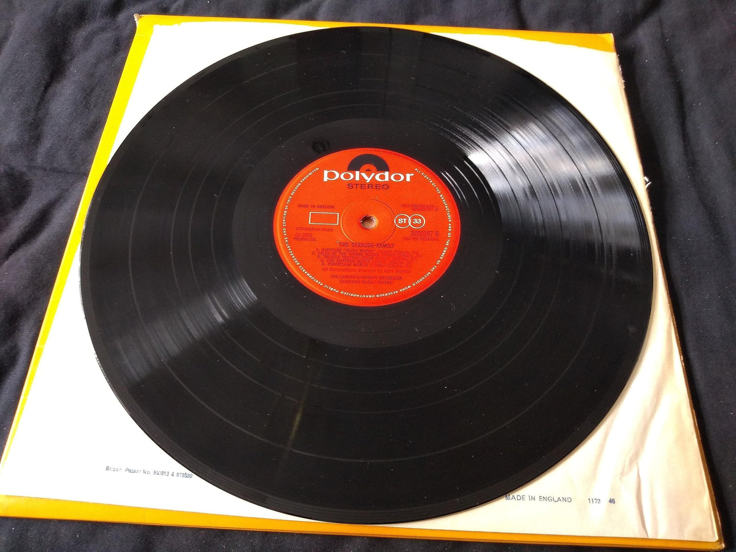 London Symphony Orchestra ‎– The Strauss Family (Polydor 1972) 2x12" vinyl LP VG/VG