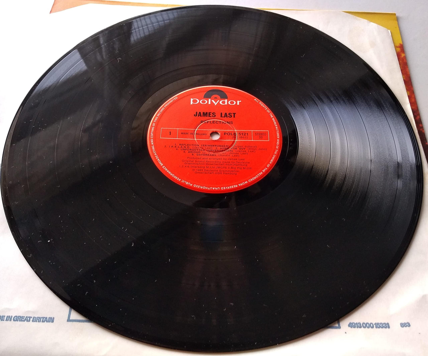 James Last And His Orchestra ‎– Reflections (Polydor 1983) 12" vinyl LP VG/VG