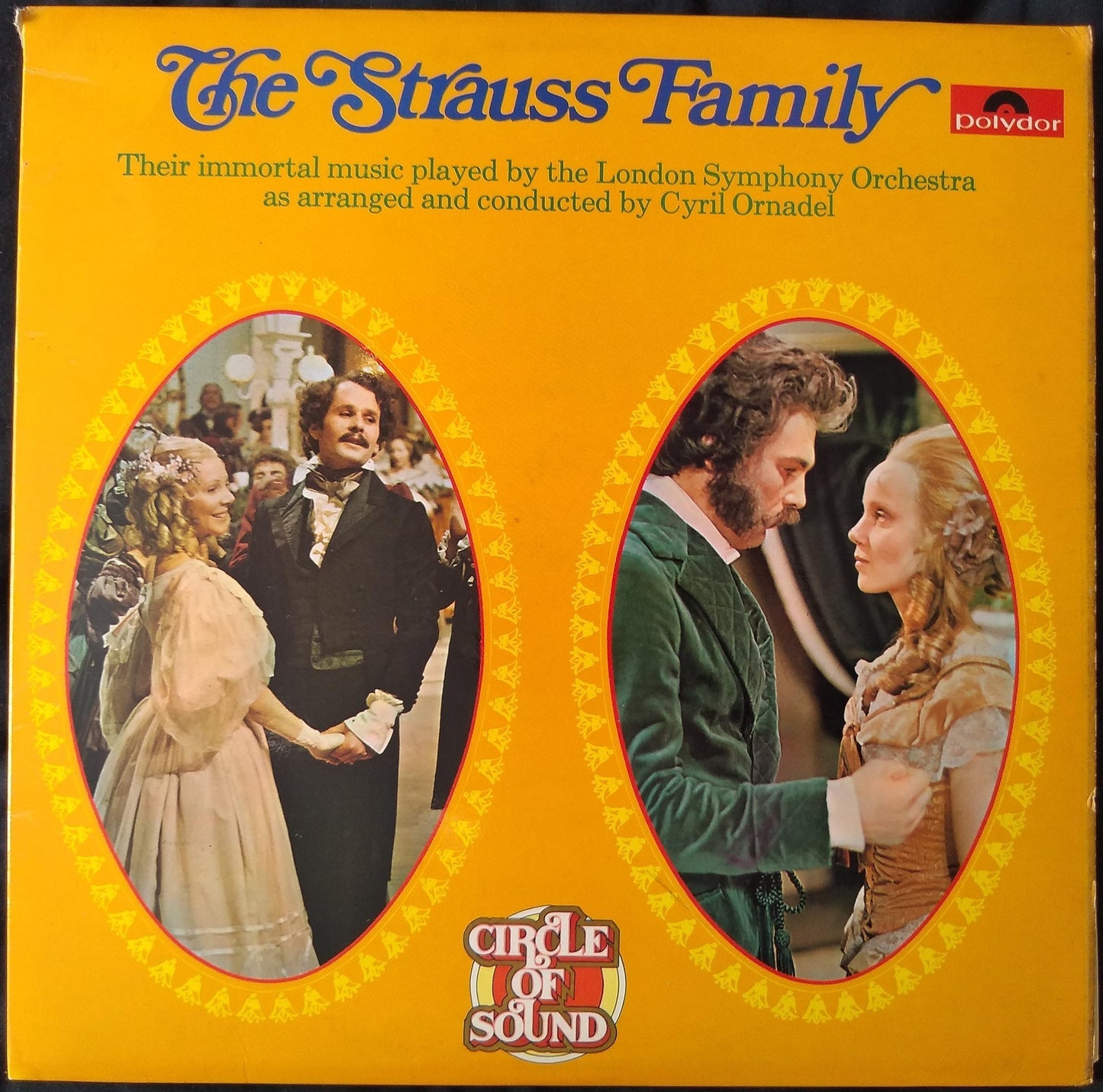 London Symphony Orchestra ‎– The Strauss Family (Polydor 1972) 2x12" vinyl LP VG/VG