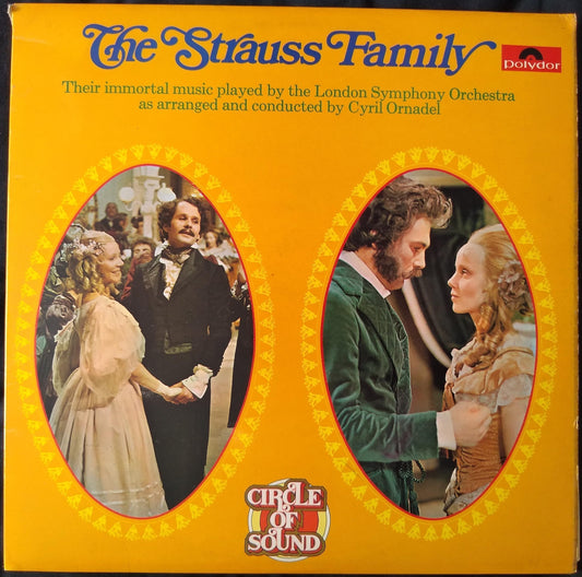 London Symphony Orchestra ‎– The Strauss Family (Polydor 1972) 2x12" vinyl LP VG/VG