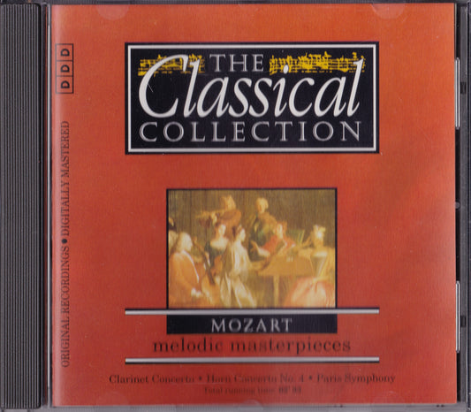 Mozart ‎– Melodic Masterpieces (1993) CD album