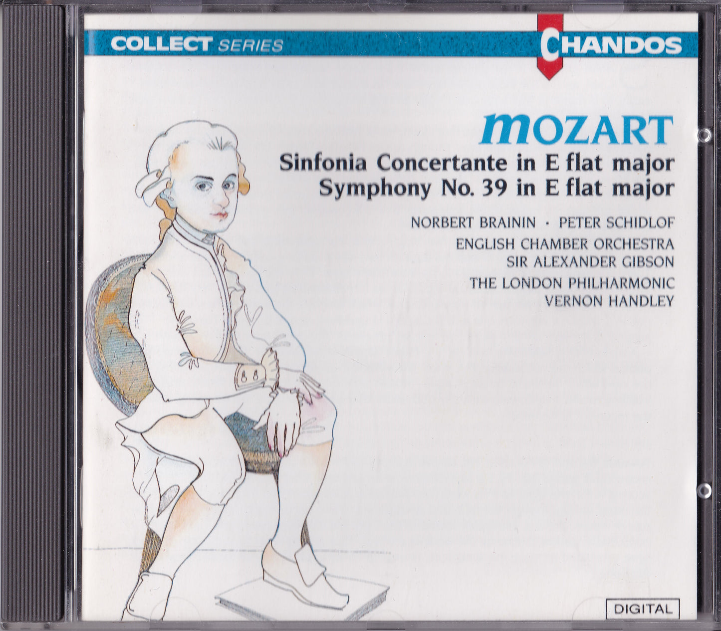 Mozart - Sinfonia Concertante (1990) CD album