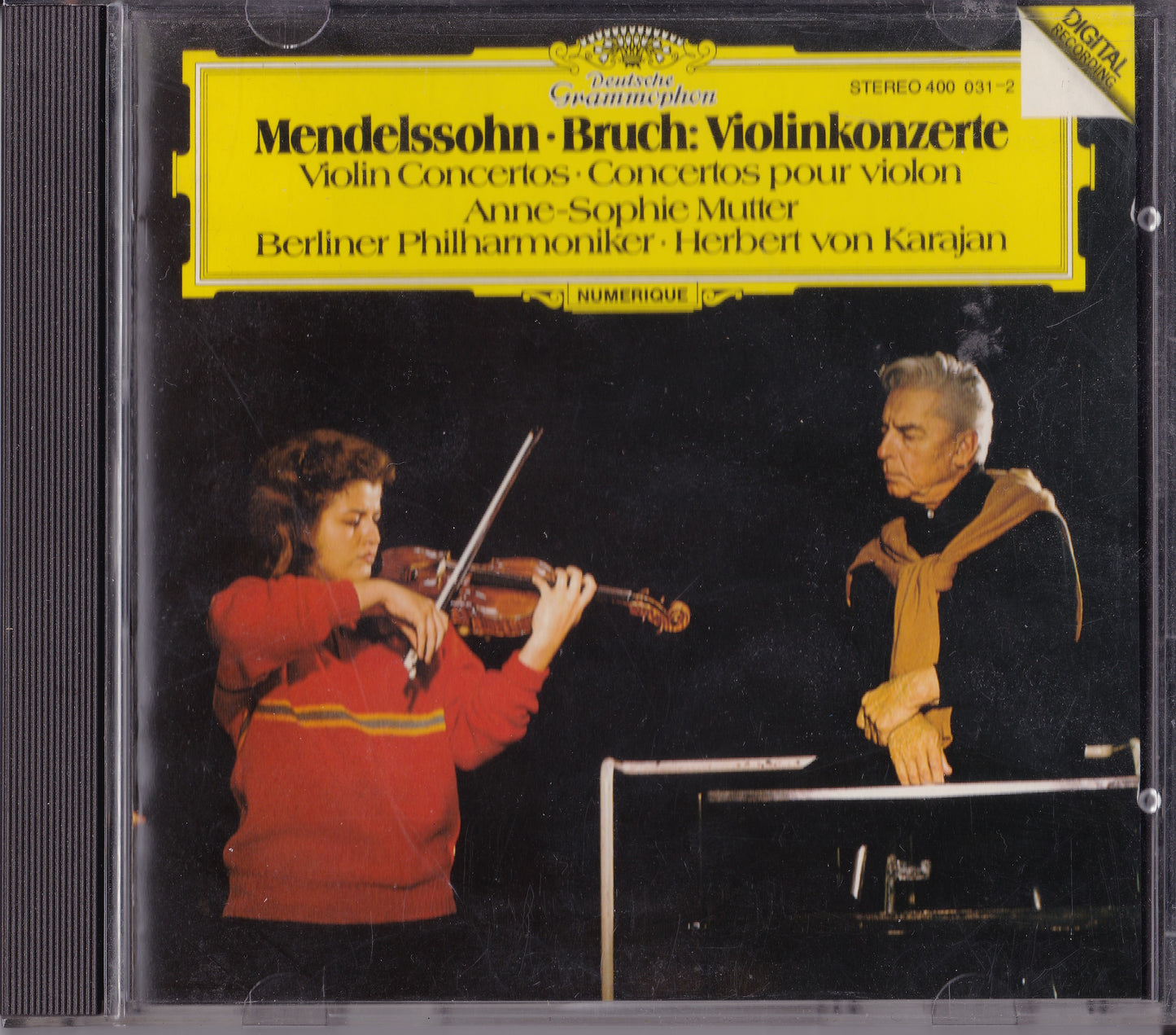 Mendelssohn, Bruch, Mutter - Violinkonzerte (1983) CD album