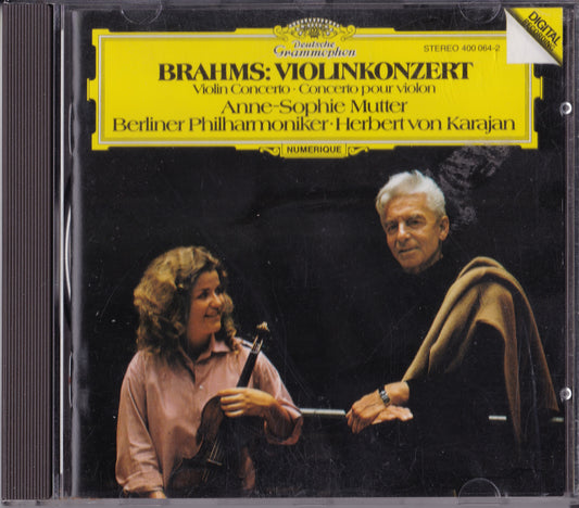 Brahms, Mutter - Violinkonzert ((1982) CD album