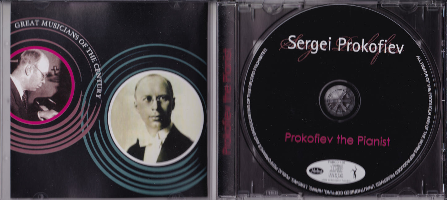 Prokofiev - Prokofiev the Pianist (2008) CD album