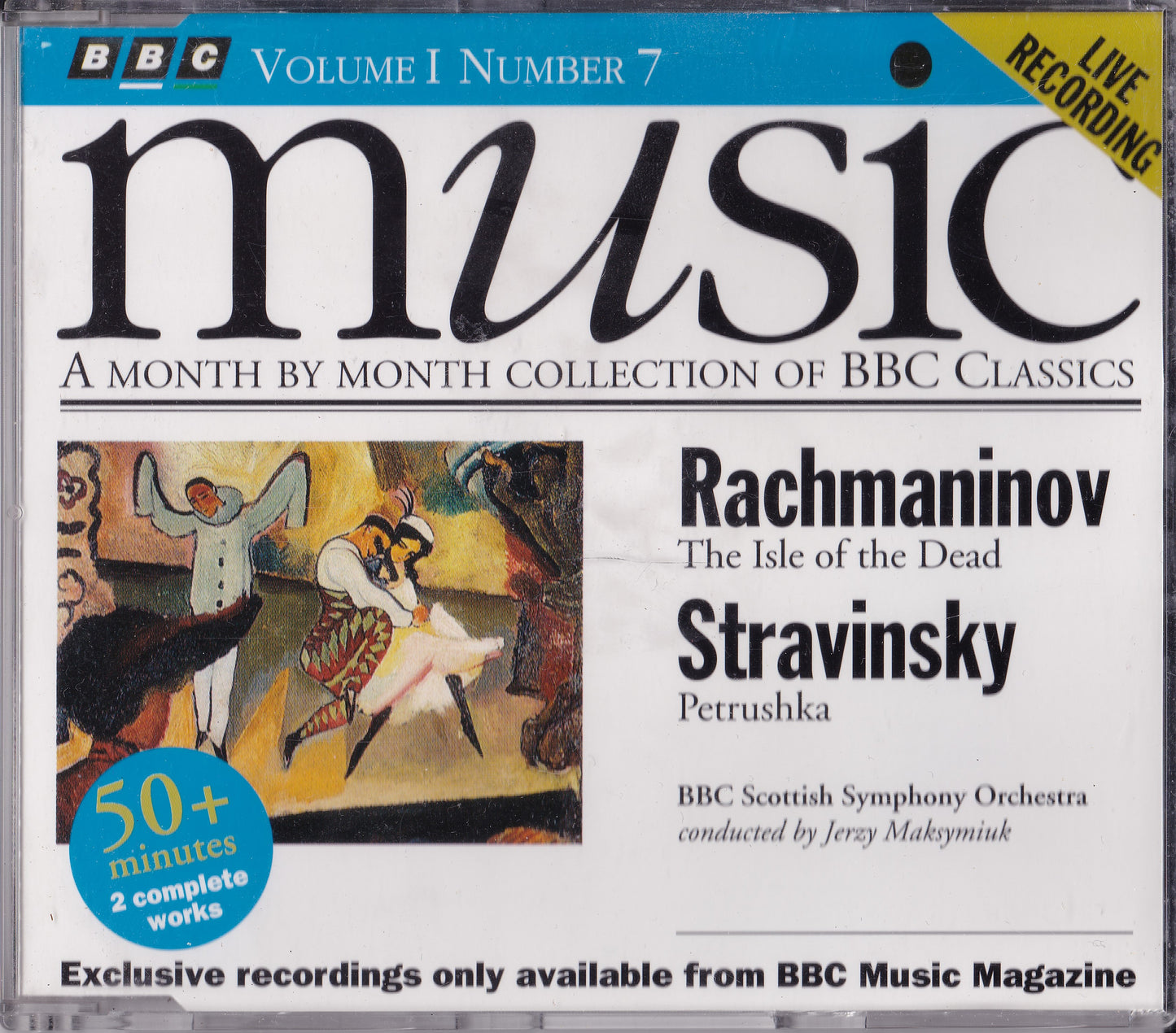 Rachmaninov - The Isle Of The Dead / Stravinsky - Petrushka (1993) CD album