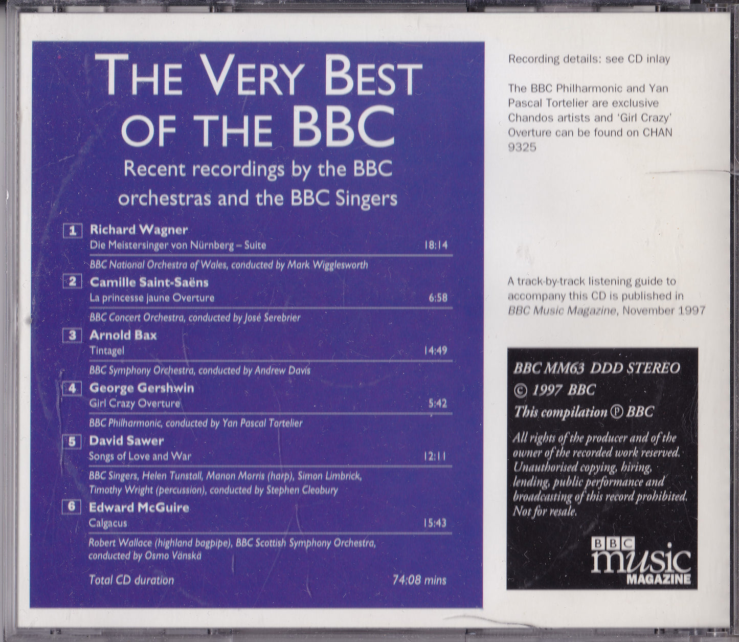 Various ‎– The Very Best Of The BBC: Celebrating The BBC Orchestras And BBC Singers