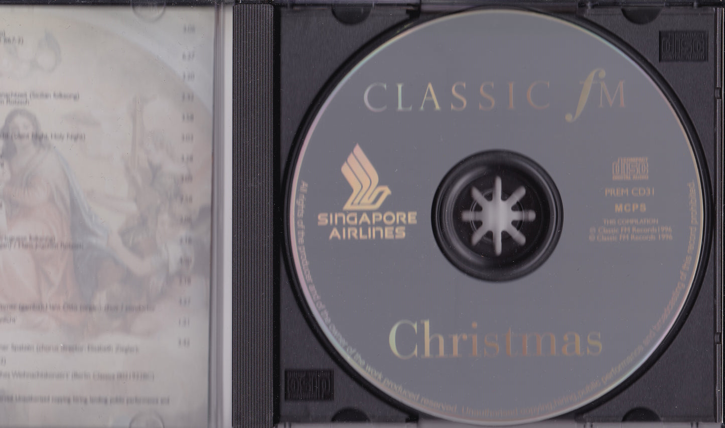 Various – A Choral Christmas Concert (1996) CD album