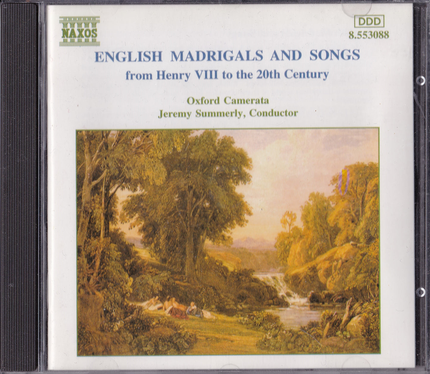 Oxford Camerata, Jeremy Summerly ‎– English Madrigals And Songs CD album