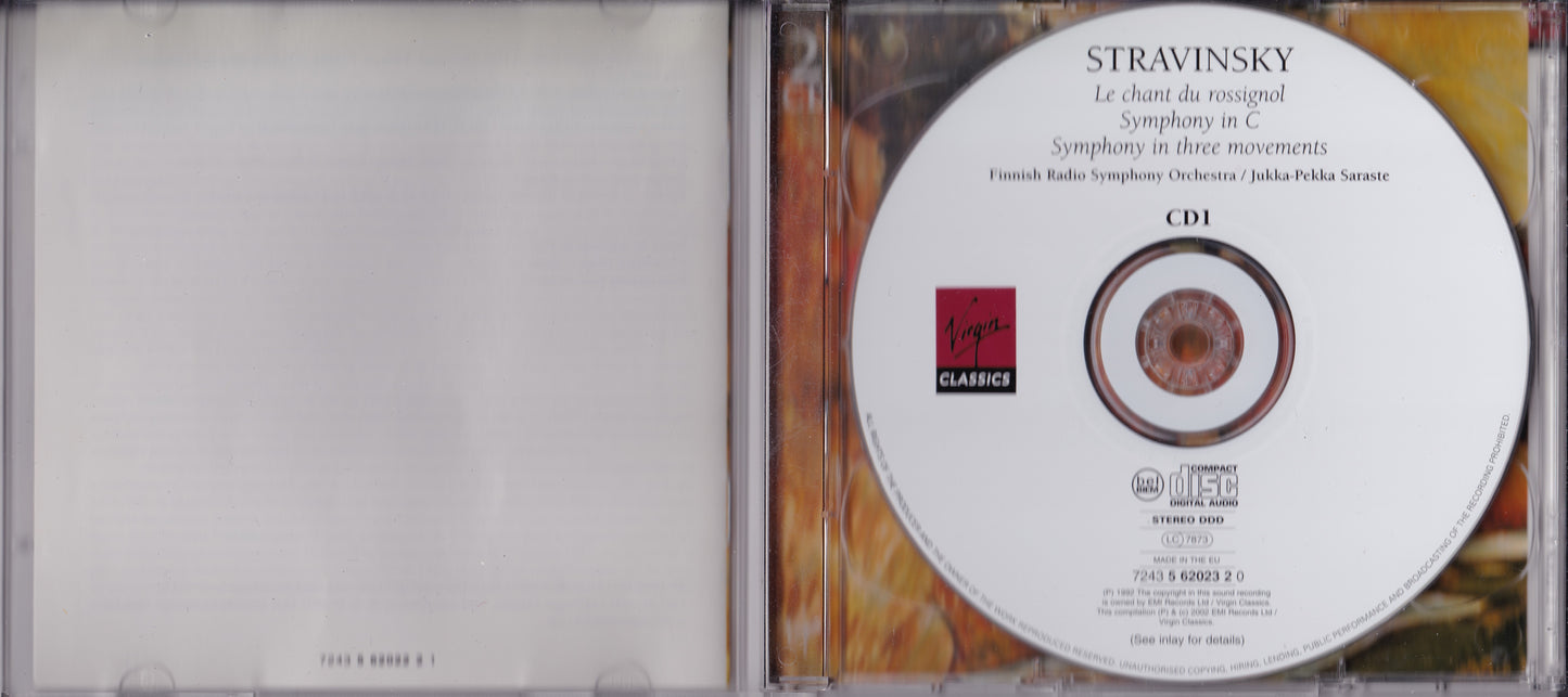 Igor Stravinsky, Jukka-Pekka Saraste - Stravinsky: Orchestral Works 2xCD album