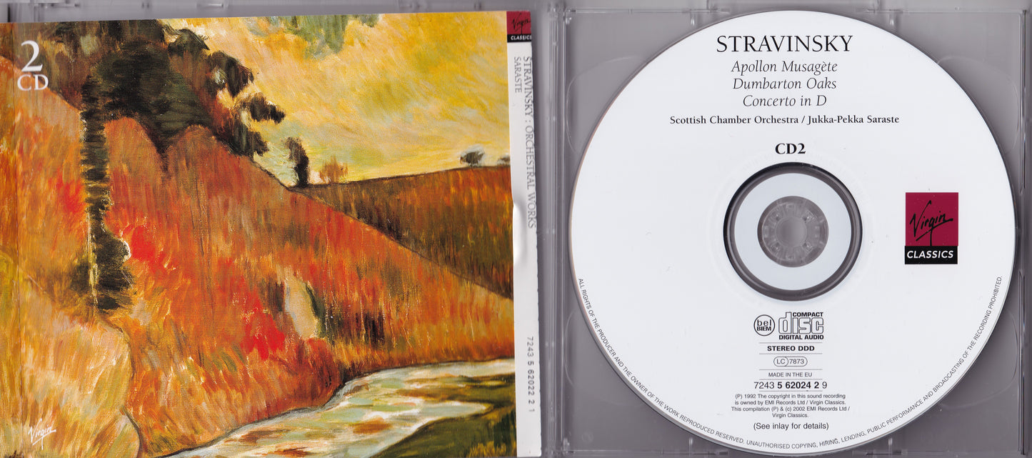 Igor Stravinsky, Jukka-Pekka Saraste - Stravinsky: Orchestral Works 2xCD album