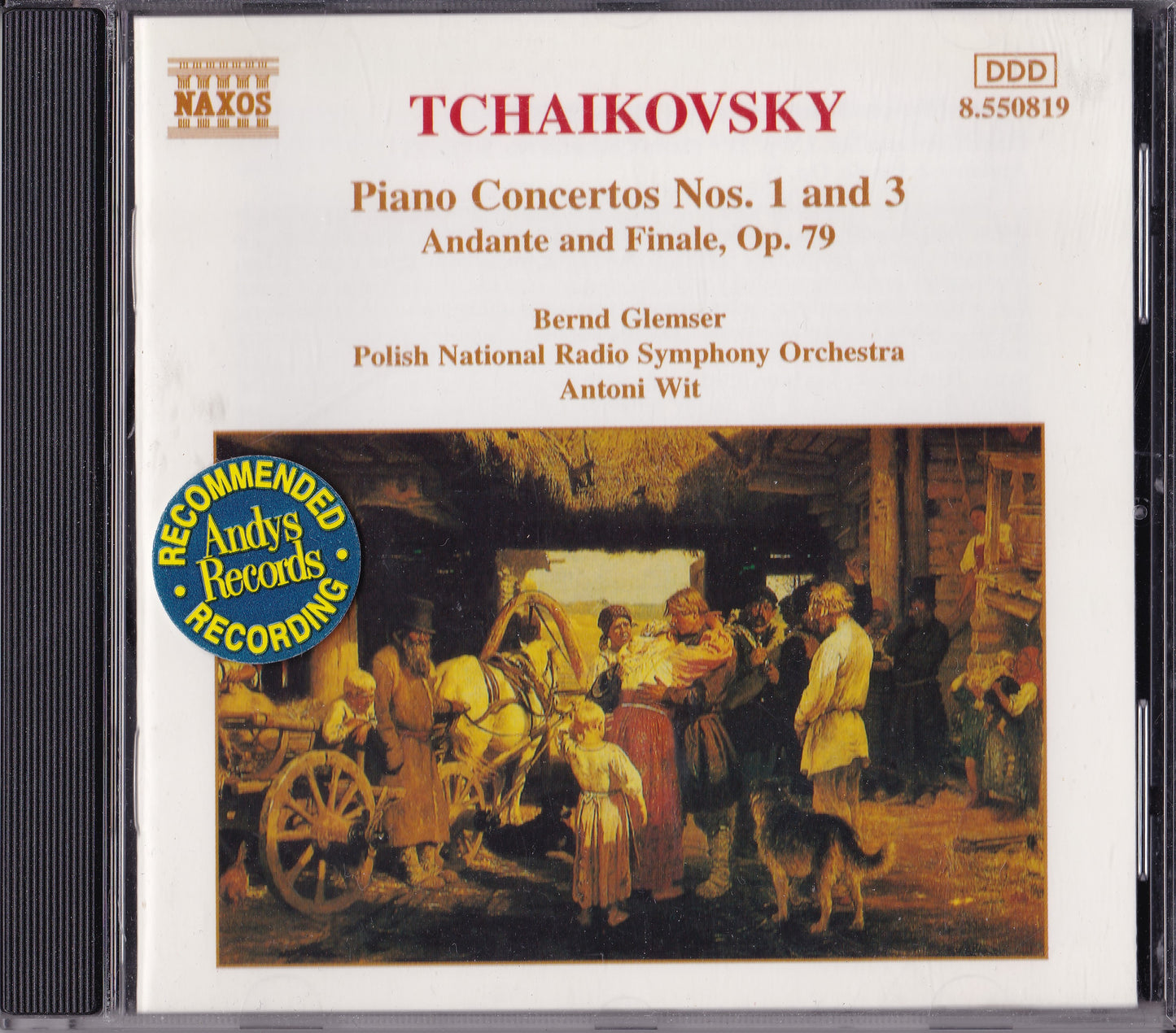 Tchaikovsky - Piano Concertos Nos. 1 And 3 (1996) CD album