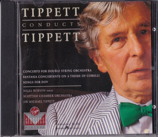 Sir Michael Tippett ‎– Tippett Conducts Tippett (1988) CD album