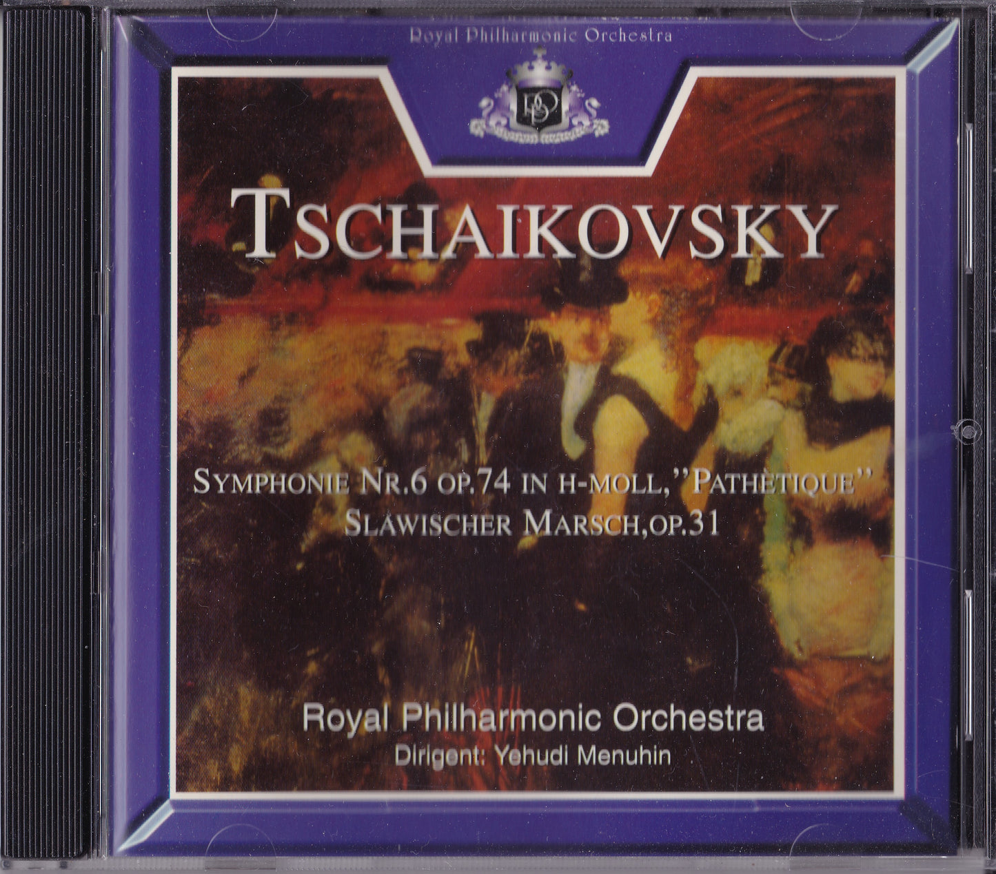 Tschaikovsky, RPO, Menuhin ‎– Symphony Nr.6 (1997) CD album