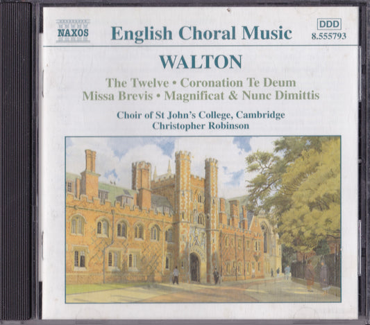 Walton - The Twelve • Coronation Te Deum (2002) CD album