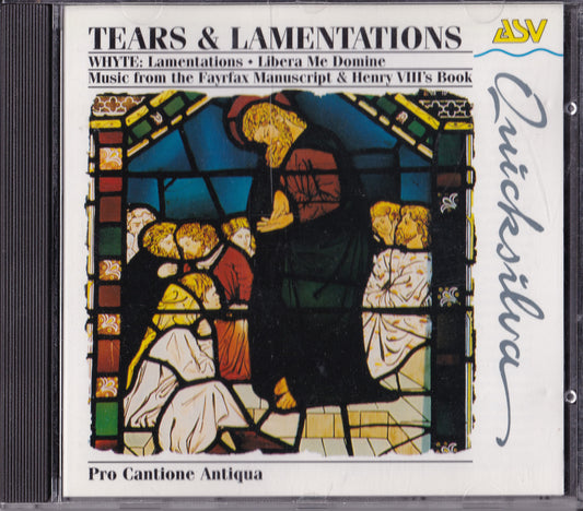 Pro Cantione Antiqua – Tears & Lamentations (1995) CD album