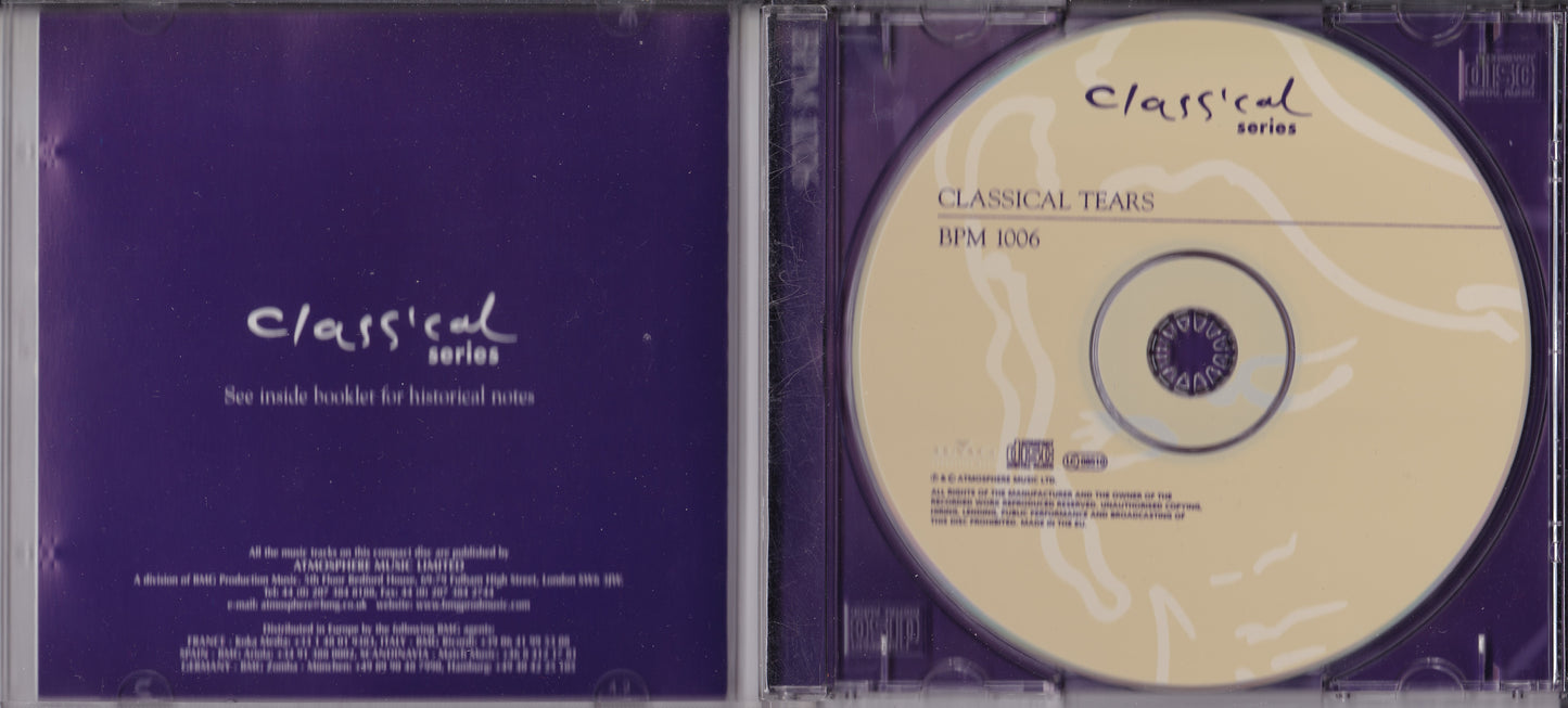 Various ‎– Classical Tears CD album