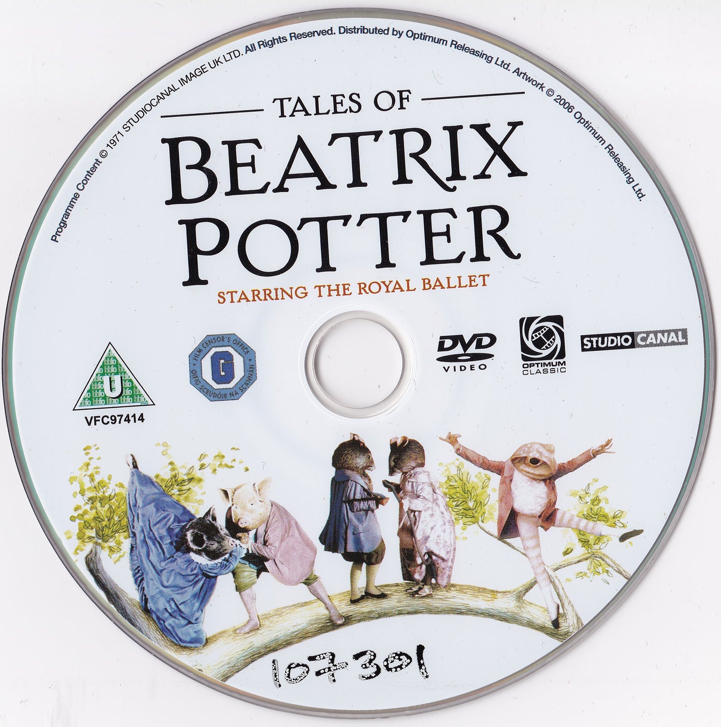 Royal Ballet - Tales of Beatrix Potter (2006) DVD