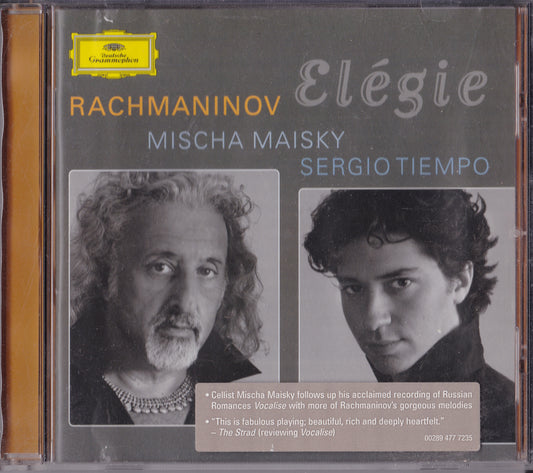 Rachmaninov, Mischa Maisky, Sergio Tiempo – Elégie (2007) CD album