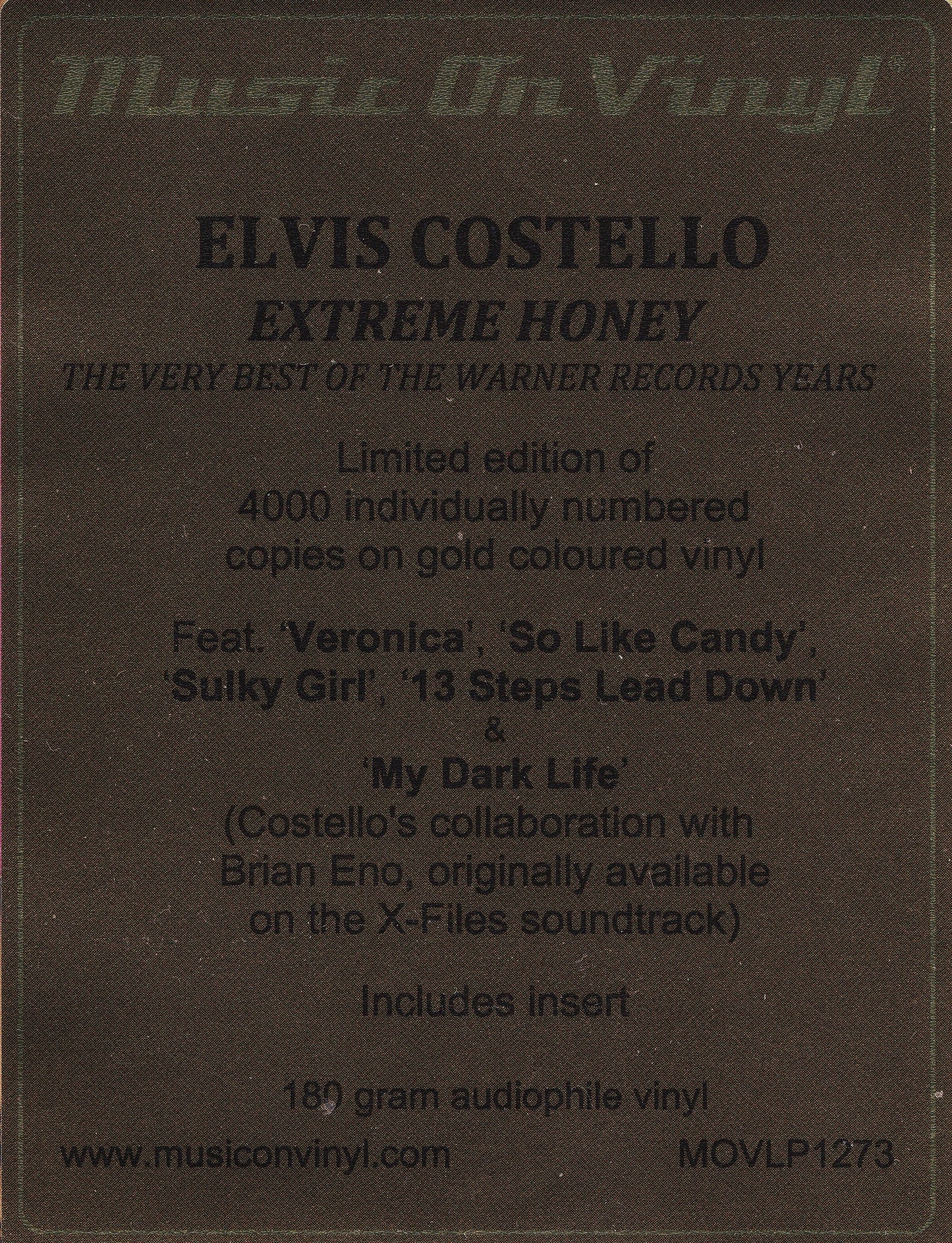 Elvis Costello – Extreme Honey (The Very Best Of The Warner Years) 2xLP NEW