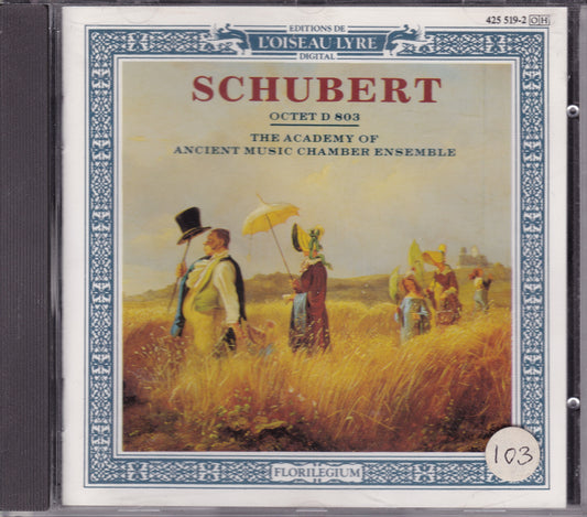 Franz Schubert - Octet D 803 (1990) CD album