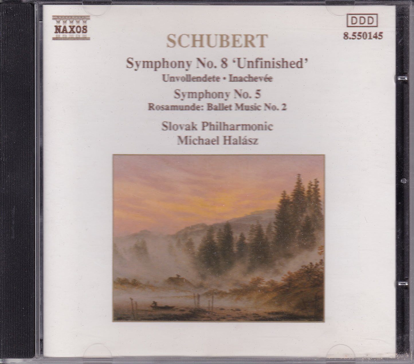 Schubert - Symphony No. 8, Symphony No. 5 (1989) CD album