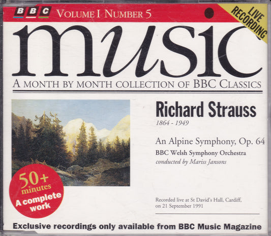 Richard Strauss - An Alpine Symphony (1992) CD album