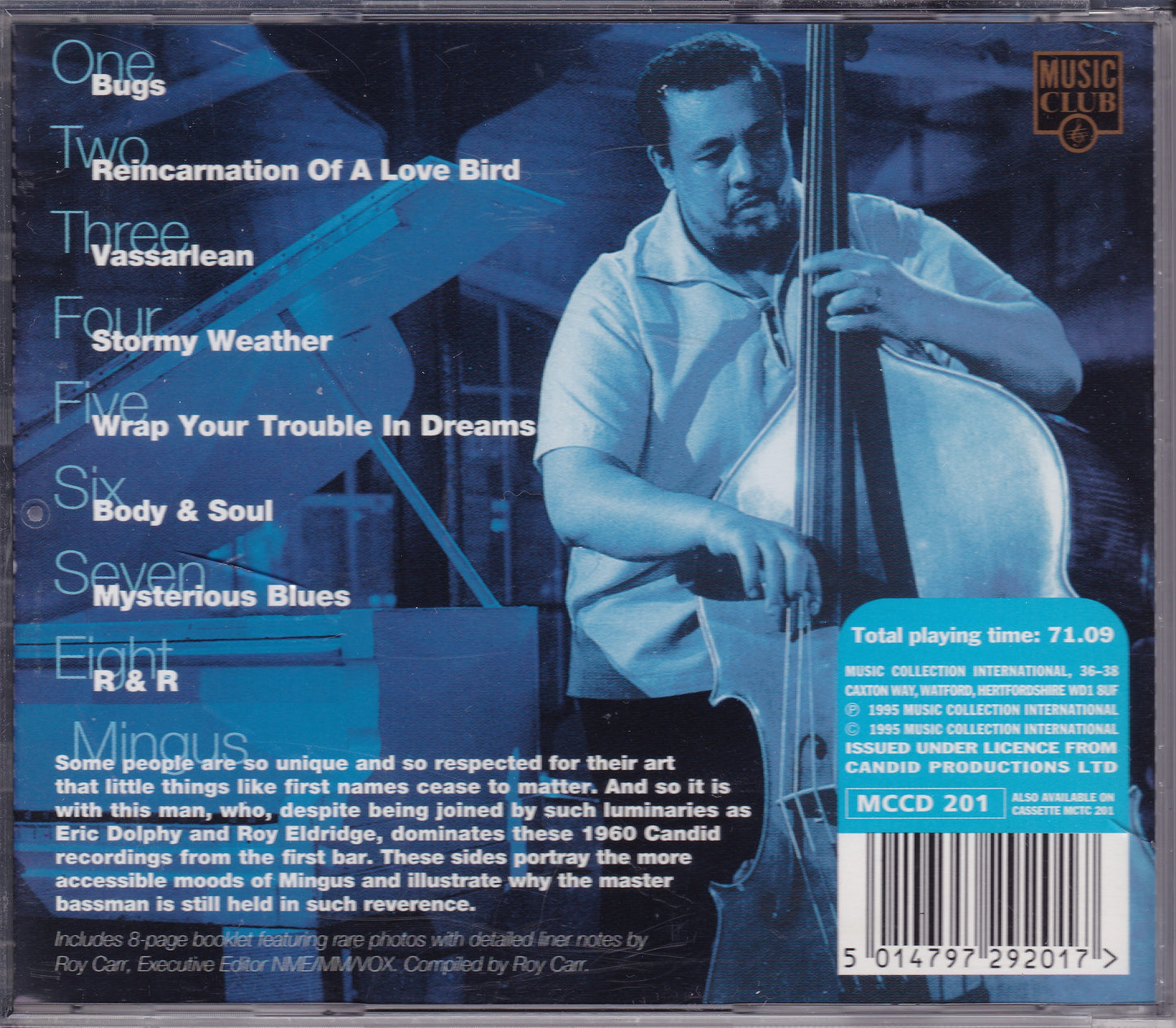 Charles Mingus – In A Soulful Mood (1995) CD album