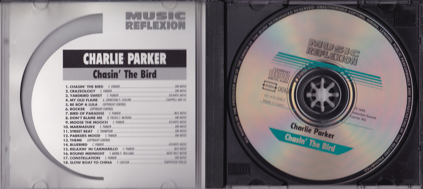 Charlie Parker ‎– Chasin' The Bird (1994) CD compilation album