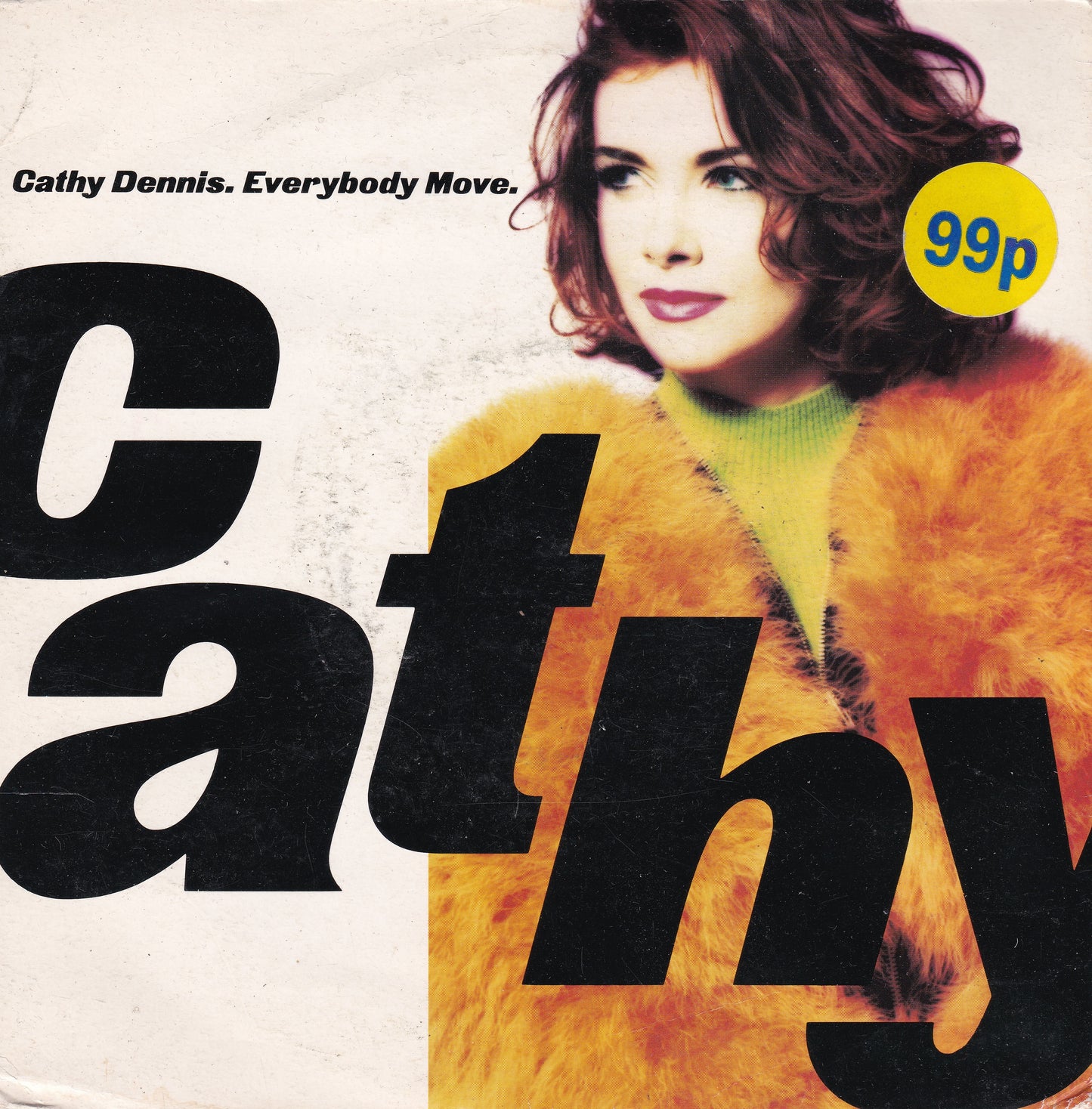 Cathy Dennis -  Everybody Move (Polydor 1991) 7" vinyl single VG/VG