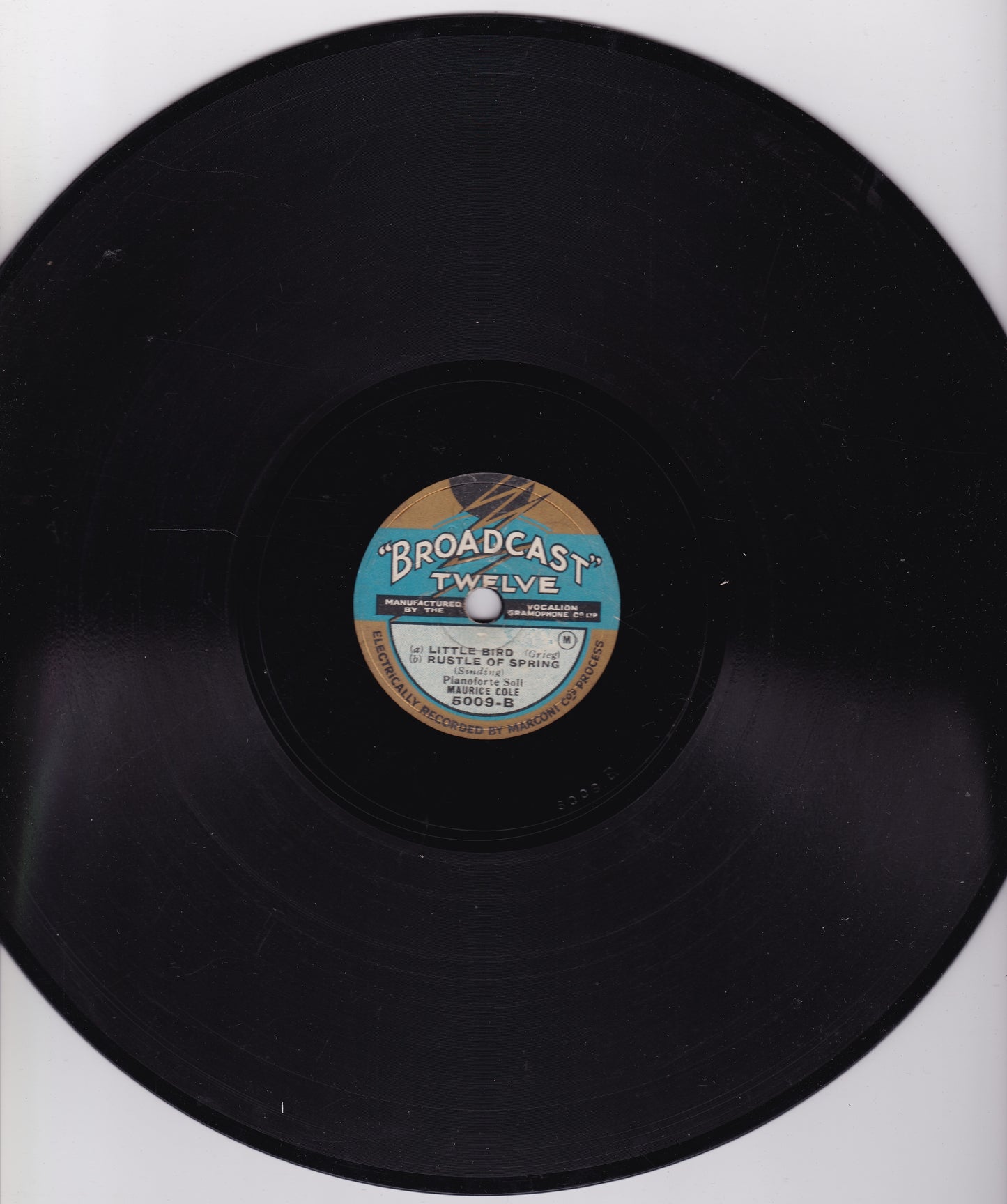 Maurice Cole - Automne (Broadcast Twelve 1928) 10" shellac VG/-