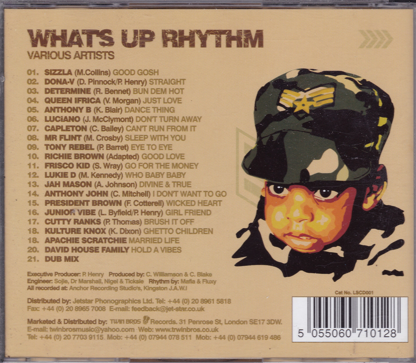 Various Artists - What's Up Rhythm (2002) CD album