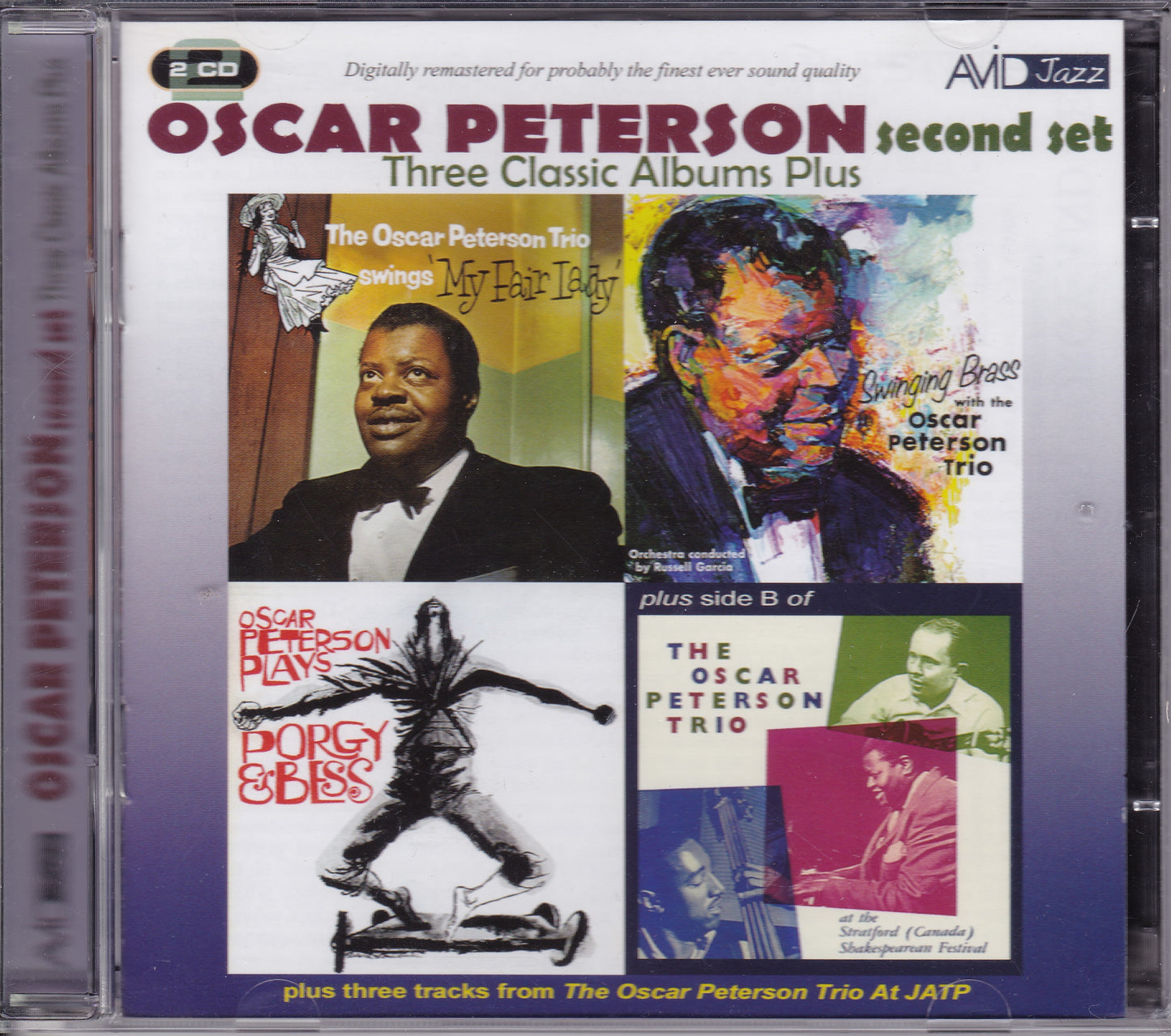 Three Classic Albums Plus by Oscar Peterson (2019) 2xCD album