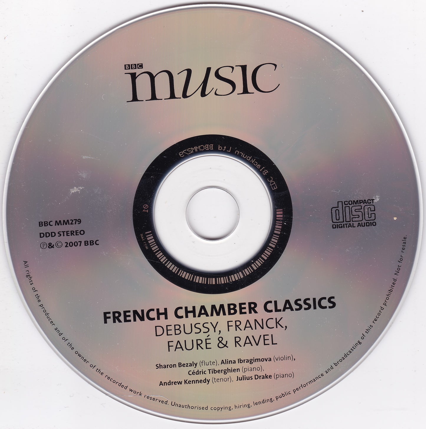 Debussy, Ravel, Fauré, Franck ‎– French Chamber Classics (2007) CD album