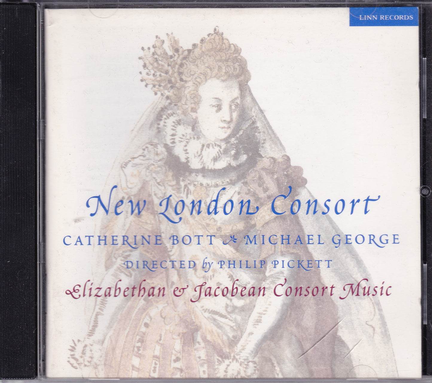 New London Consort - Elizabethan & Jacobean Consort Music (1994) CD album