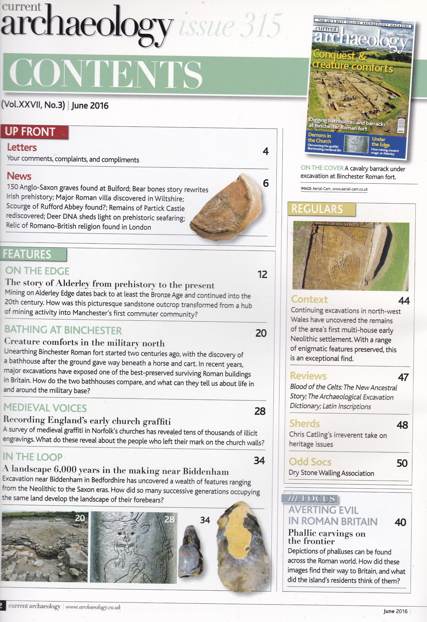 Current Archaeology Magazine - June 2016 Issue 315