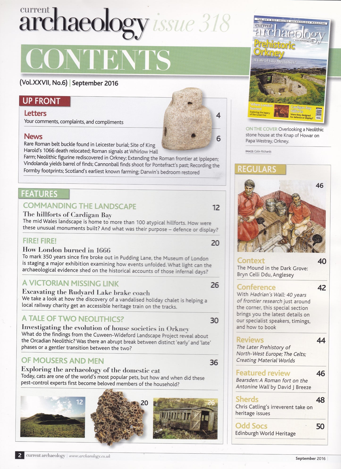 Current Archaeology Magazine - September 2016 Issue 318