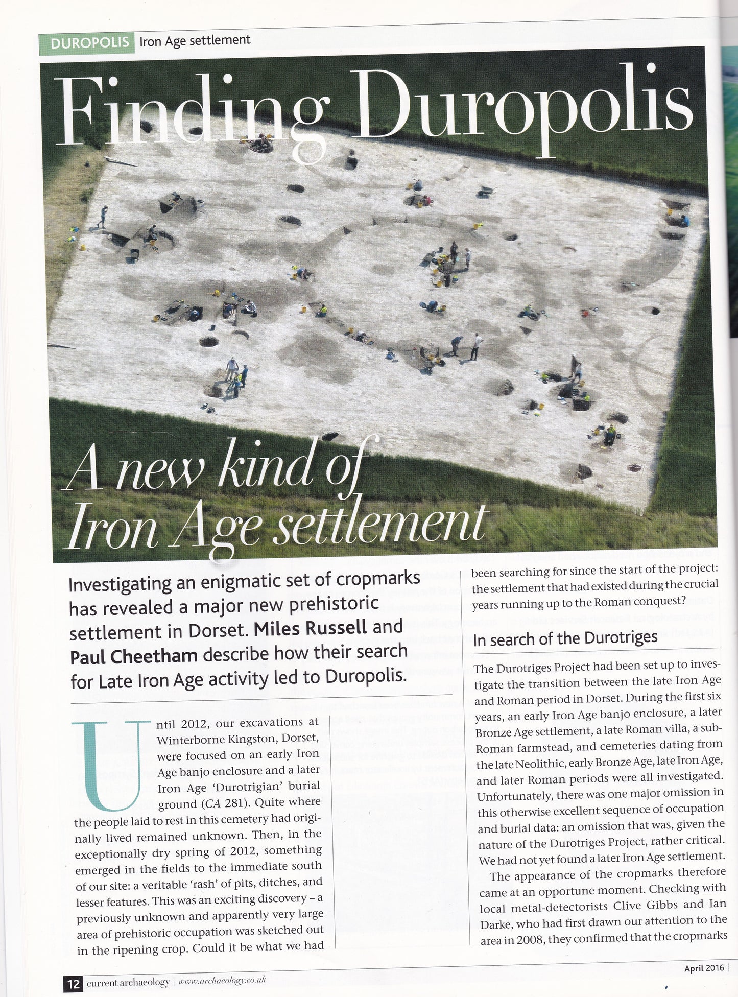 Current Archaeology Magazine - April 2016 Issue 313