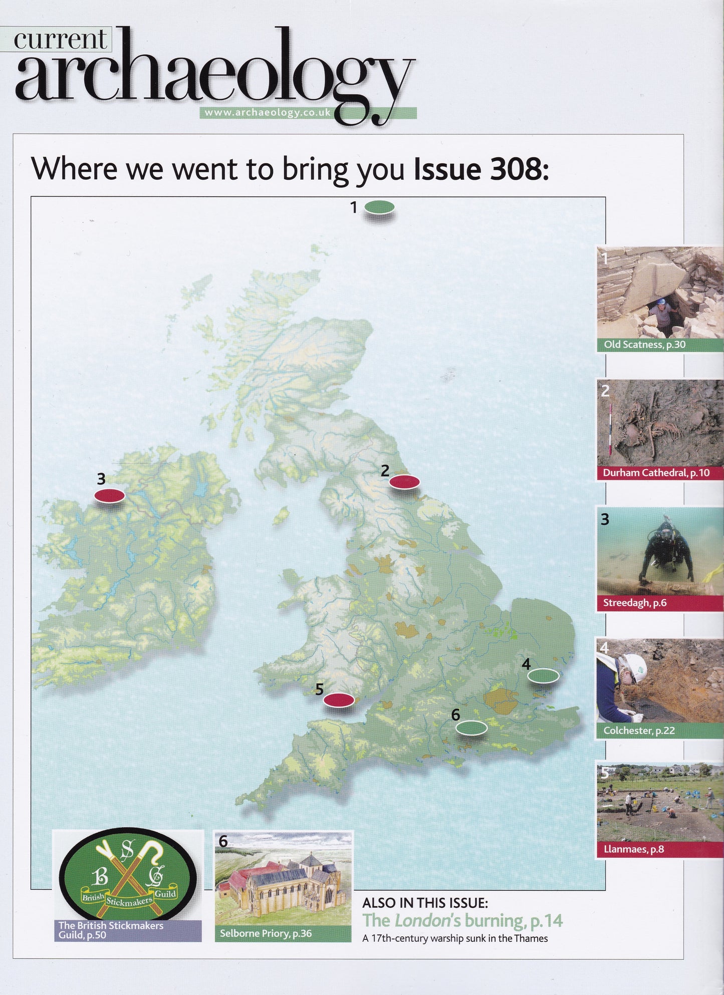 Current Archaeology Magazine - November 2015 Issue 308