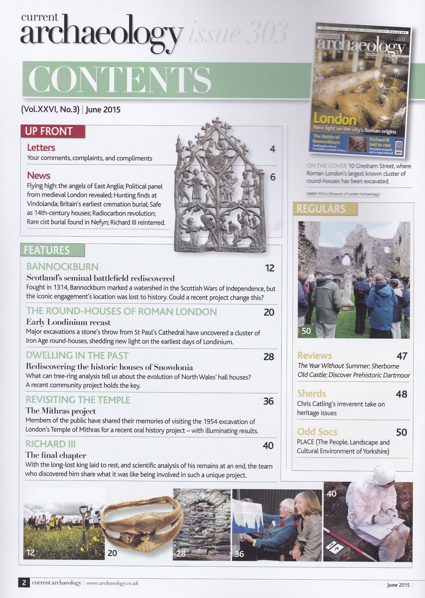 Current Archaeology Magazine - June 2015 Issue 303