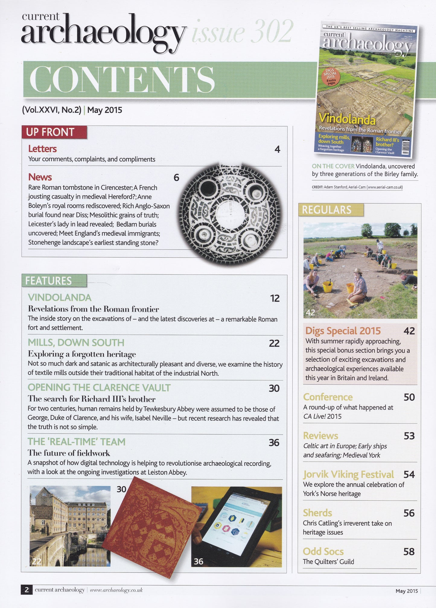 Current Archaeology Magazine - May 2015 Issue 302