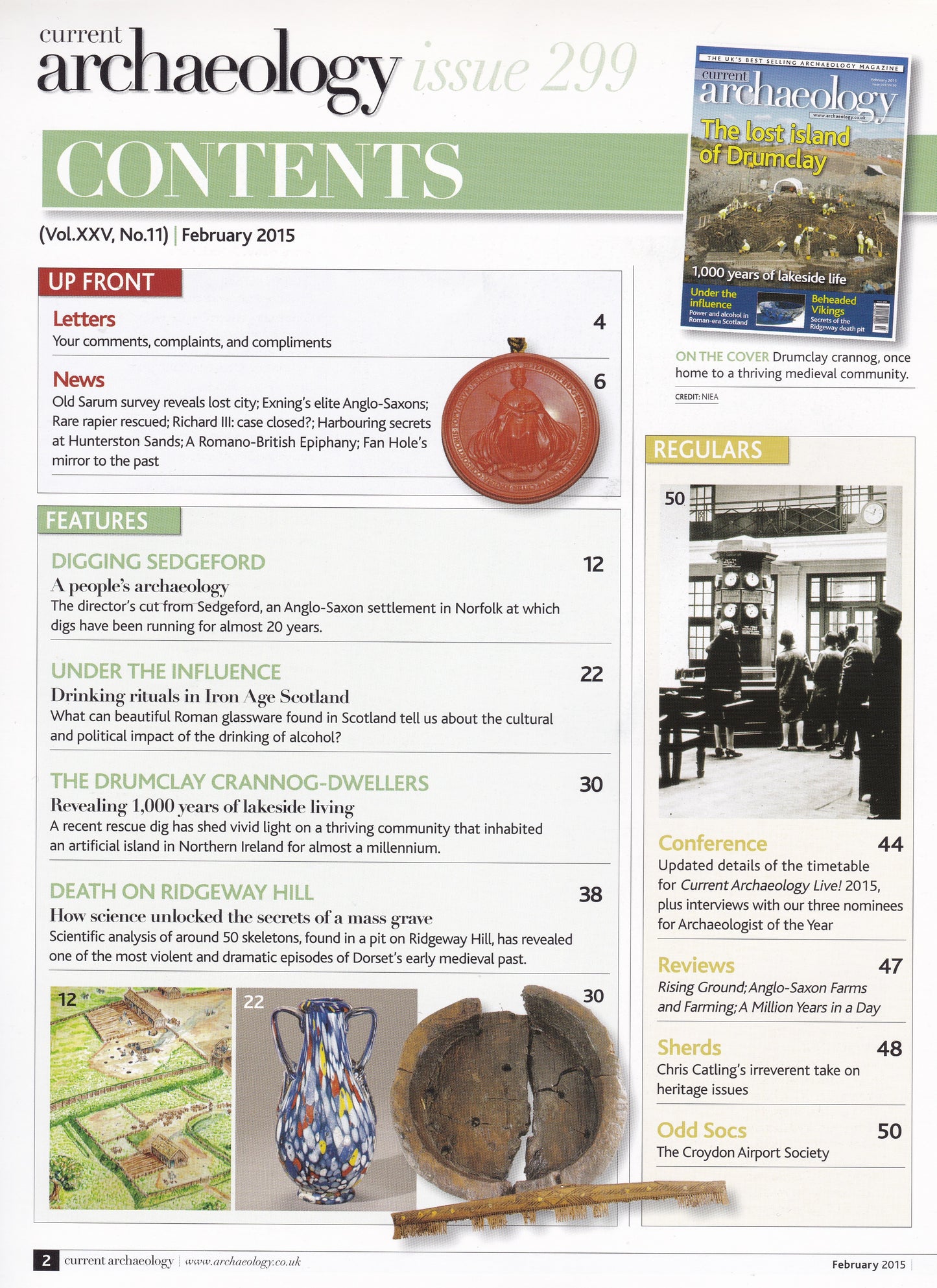 Current Archaeology Magazine - February 2015 Issue 299