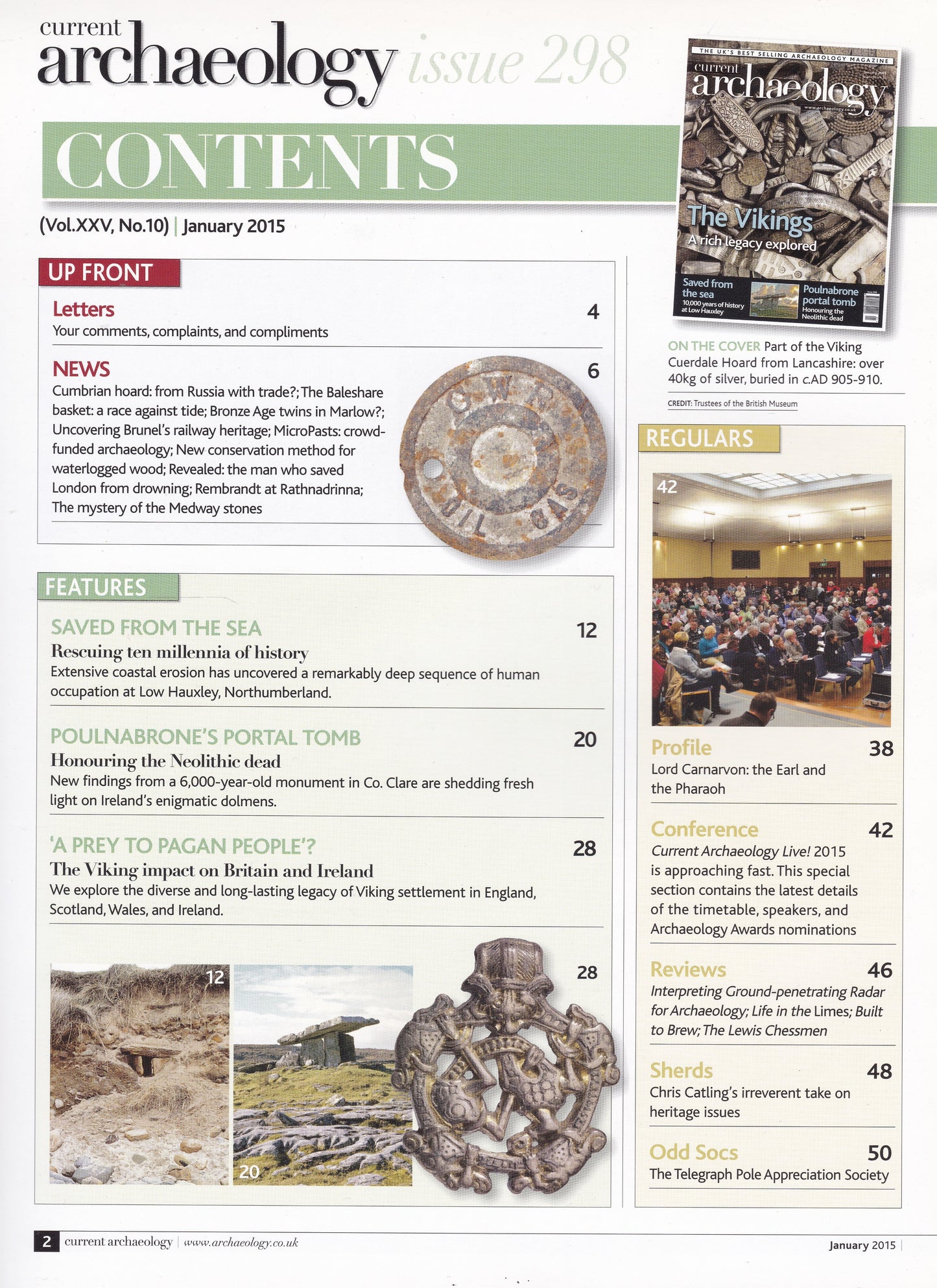 Current Archaeology Magazine - January 2015 Issue 298