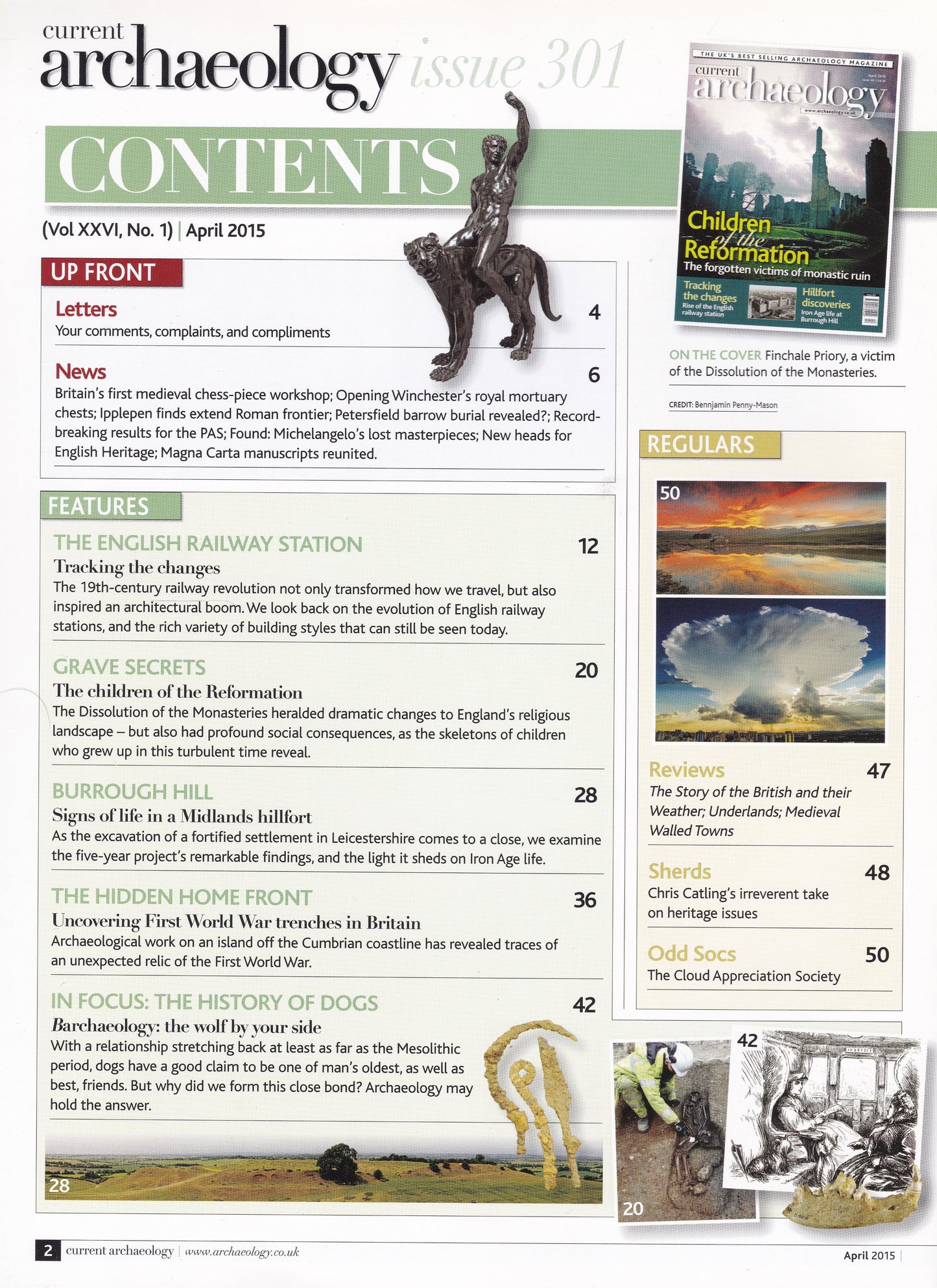 Current Archaeology Magazine - April 2015 Issue 301